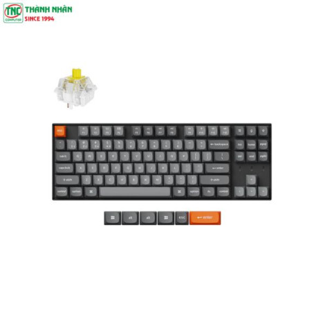 Bàn phím cơ Keychron K8M-B4 K8 Max Banana Switch Black