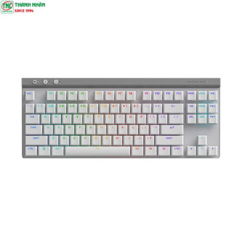 Bàn phím cơ không dây Logitech G515 TKL LIGHTSPEED 920-012581 màu Trắng