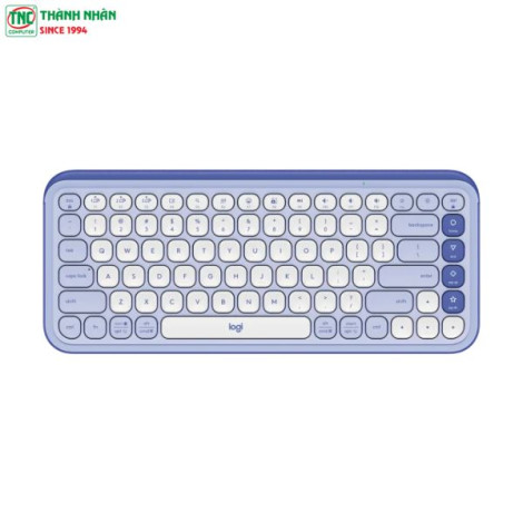 Bàn phím không dây Logitech POP ICON KEYS màu Tím (920-013086)