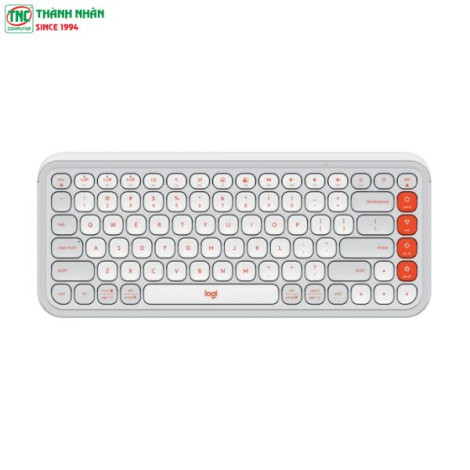 Bàn phím không dây Logitech POP ICON KEYS màu Trắng (920-013084)