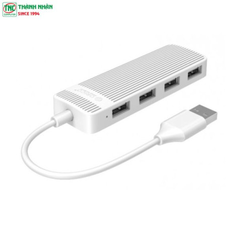 Bộ chia USB Hub 4 cổng USB 2.0 ORICO FL02-WH màu Trắng