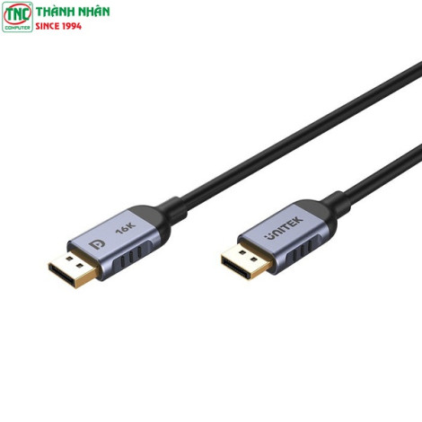 Cáp Displayport 2.1 16K Unitek dài 2m C1626GY01-2M