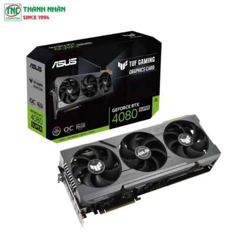 Card Màn Hình ASUS TUF Gaming GeForce RTX 4080 SUPER 16GB GDDR6X OC Edition (TUF-RTX4080S-O16G-GAMING)