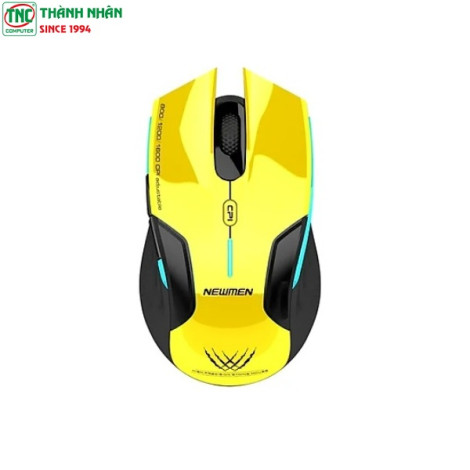 Chuột Gaming không dây Newmen E500 Pro màu Vàng