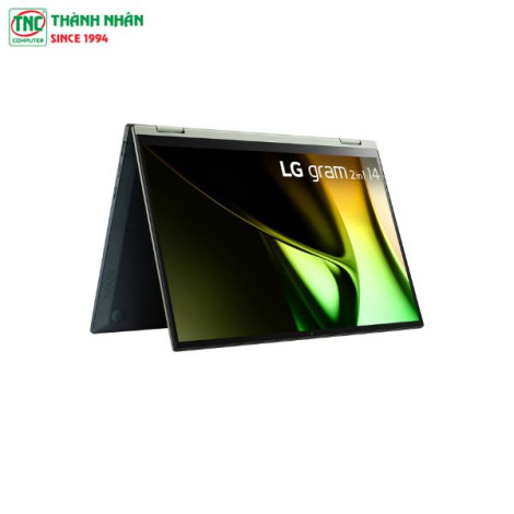 Laptop LG Gram 2 in 1 14T90S-G.AH55A5 (Ultra 5 125H/ Ram 16GB/ SSD 512GB/ Touch/ Windows 11/ 1Y/ Đen)