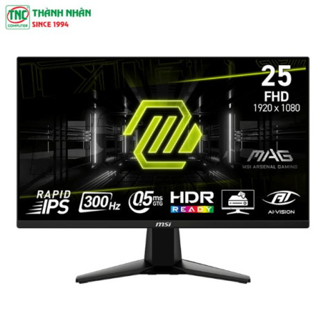 Màn hình LCD MSI MAG 255XF (24.5 inch/ 1920 x 1080/ 250 cd/m2/ 0.5ms/ 300Hz) 