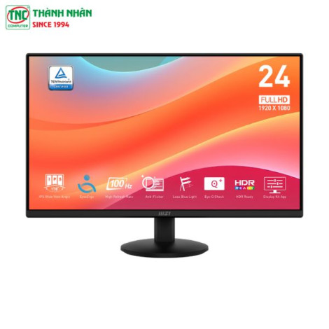 Màn hình LCD MSI PRO MP242L (23.8 inch/ 1920 x 1080/ 250 cd/m2/ 1ms/ 100Hz)