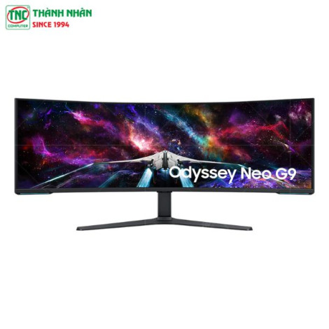 Màn hình LCD Samsung Odyssey Neo G9 G95NC LS57CG952NEXXV (57 inch/ 7680 x 2160/ 420 cd/m2/ 1ms/ 240Hz/ Curved)