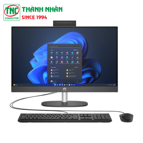 Máy bộ HP ProOne 240 G10 AIO 8W310PA (i7 1355U/ Ram 8GB/ SSD 512GB/ 23.8 inch/ Windows 11/ 1Y/ Đen)