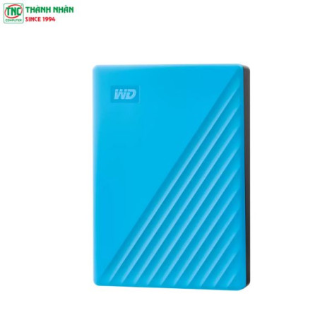 Ổ cứng di động HDD 6TB Western Digital My Passport màu Xanh dương WDBR9S0060BBL-WESN