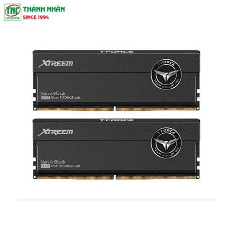 Ram Desktop TeamGroup T-Force Xtreem Black 48GB (24GBx2) DDR5 Bus 7600Mhz