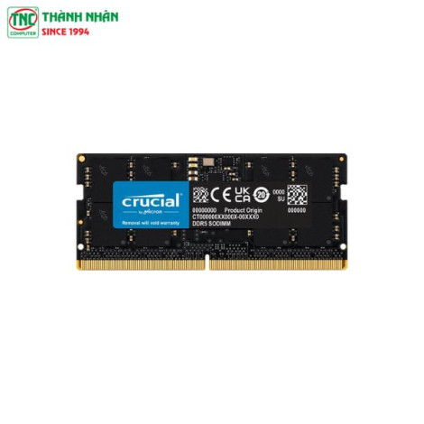 Ram Laptop Crucial 16GB DDR5 Bus 4800Mhz CT16G48C40S5