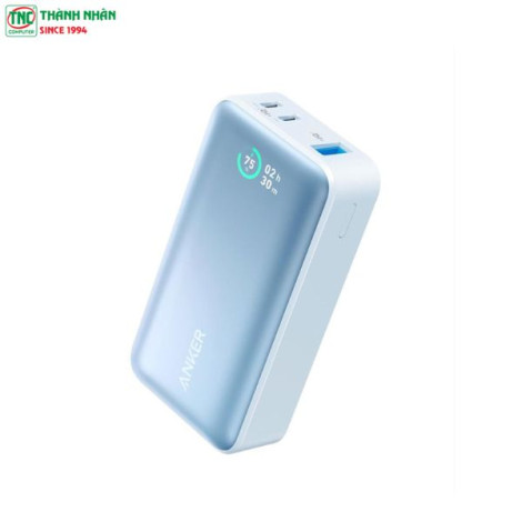 Sạc dự phòng Anker 533 2C1A 30W 10000mAh Blue (A1256H31)