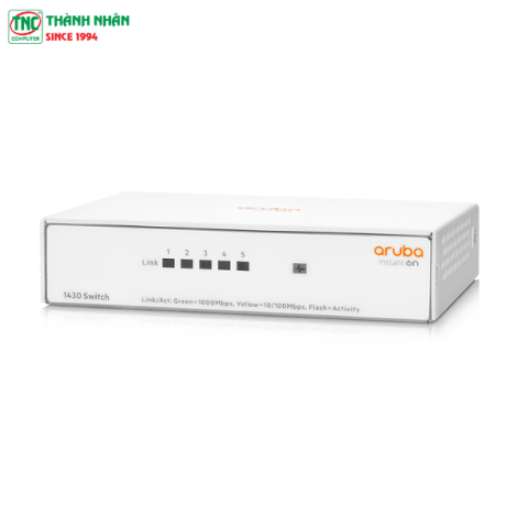 Switch Aruba Instant On 1430 5G Switch R8R44A (5 port/ 10/100/1000 Mbps)