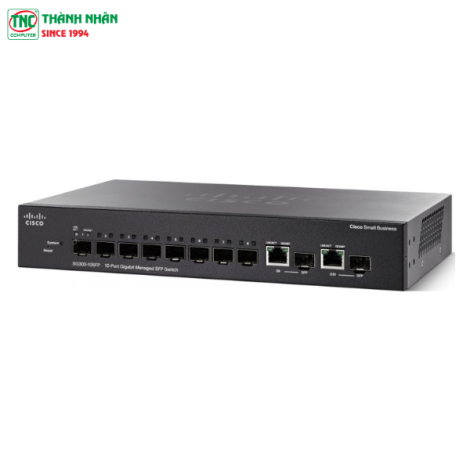 Switch Cisco SG350-10SFP-K9-EU (10 port/ 10/100/1000 Mbps/ SFP)