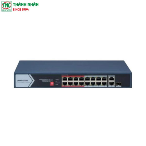 Switch PoE HIKVISION DS-3E1318P-EI/M (18 port/ 10/100/1000 Mbps / SFP Combo)