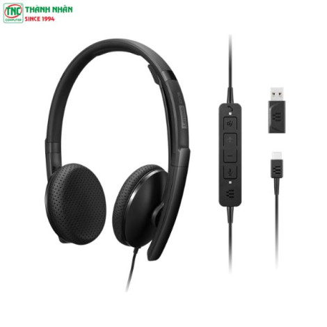 Tai nghe Lenovo Wired VoIP Headset Teams (4XD1M45626)