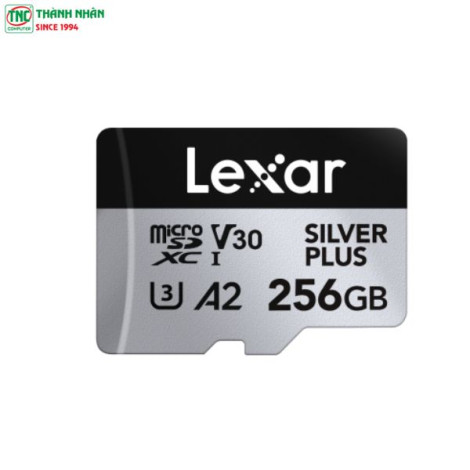 Thẻ nhớ Micro SD 256GB Lexar Professional Silver Plus UHS-I LMSSIPL256G-BNANG