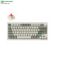 Bàn phím cơ Gaming không dây Keychron Q1M-P1 Q1 Max Swappable RGB Backlight Red Switch Knob Version Shell White