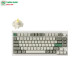 Bàn phím cơ Gaming không dây Keychron Q1M-P4 Q1 Max Swappable RGB Backlight Banana Switch Knob Version Shell White