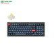 Bàn phím cơ không dây Keychron V5M-D4 V5 Max Swappable RGB Backlight Banana Switch Carbon Black