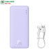 Sạc dự phòng Baseus Airpow Power Bank 10000mAh (Purple) - P10022801513-00