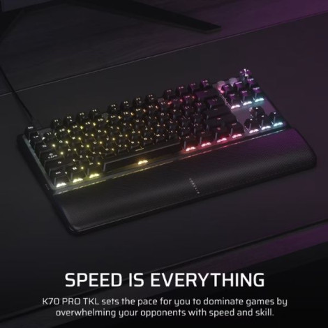 Bàn phím cơ Corsair K70 PRO TKL-MGX-BLK CH-911911G-NA