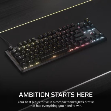 Bàn phím Gaming có dây Corsair K70 Core TKL-MLX Red-BLK CH-911911E-NA