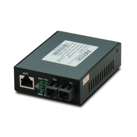 Bộ chuyển đổi quang điện APTEK Media converter APM110 (1 Gbps/ Tx850/Rx850 / Multi-Mode/ 2 sợi)