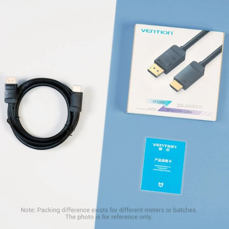 Cáp chuyển DisplayPort to HDMI dài 1.5m VENTION HAD-BG