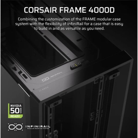 Case Corsair FRAME 4000D Black (CC-9011290-WW)