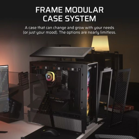 Case Corsair FRAME 4000D RS ARGB Black (CC-9011296-WW)