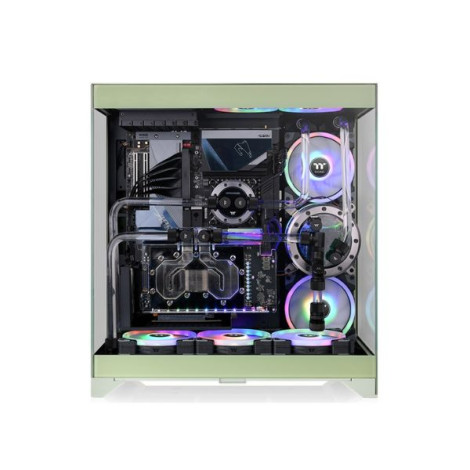 Case Thermaltake CTE E550 TG Mid Tower Matcha Green