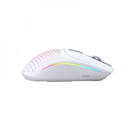 Chuột Gaming không dây Glorious Model I 2 Matte White GLO-MS-IWV2-MW