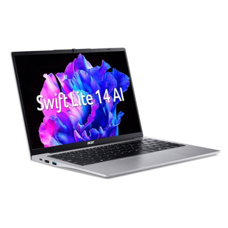 Laptop Acer Swift Lite 14 AI SFL14-51M-56HS (Ultra 5 125U/ Ram 16GB/ SSD 512GB/ Windows 11 Home/ 1Y/ Bạc)