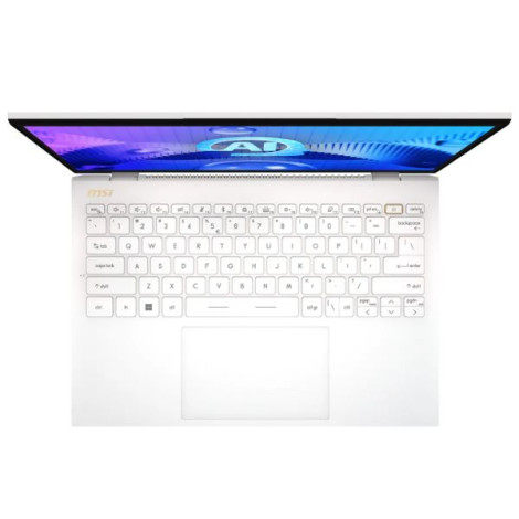 Laptop MSI Prestige 13 AI Evo A1MG-241VN (Ultra 5 125H/ Ram 16GB/ SSD 512GB/ Windows 11 Home/ 2Y/ Trắng)