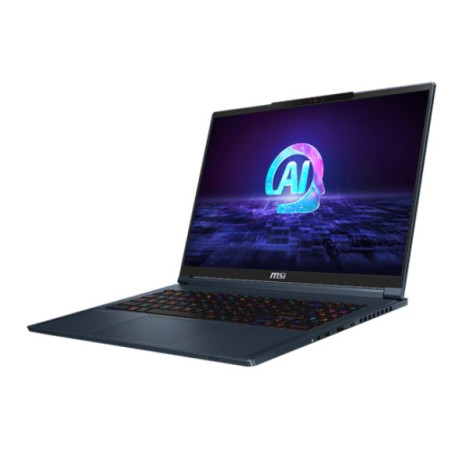 Laptop MSI Stealth 16 AI Studio A1VHG-241VN (Ultra 9 185H/ Ram 64GB/ SSD 1TB/ RTX 4080 12GB/ Windows 11 Home/ 2Y/ Xanh)