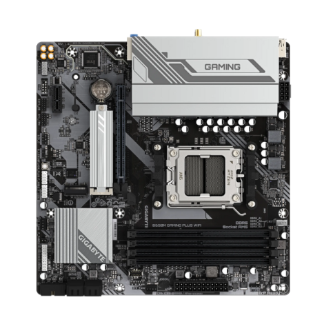 Mainboard Gigabyte B650M GAMING PLUS WIFI (4 x DDR5/ 256GB/ AM5/ Micro ATX)