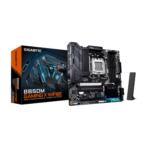 Mainboard Gigabyte B850M GAMING X WIFI6E (4 x DDR5/ 256GB/ AM5/ Micro ATX)