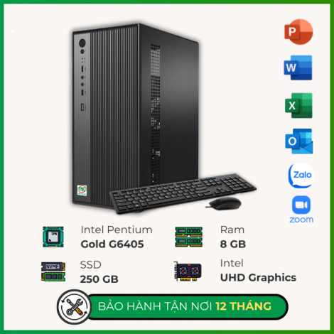 Máy bộ TNC Văn Phòng G6405 (G6405/ Ram 8GB/ SSD 250GB)