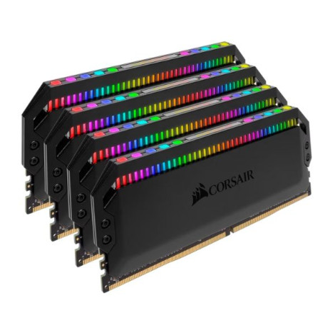 Ram Desktop Corsair Dominator Platinum RGB Black 128GB DDR4 Bus 3200MHz CMT128GX4M4E3200C16