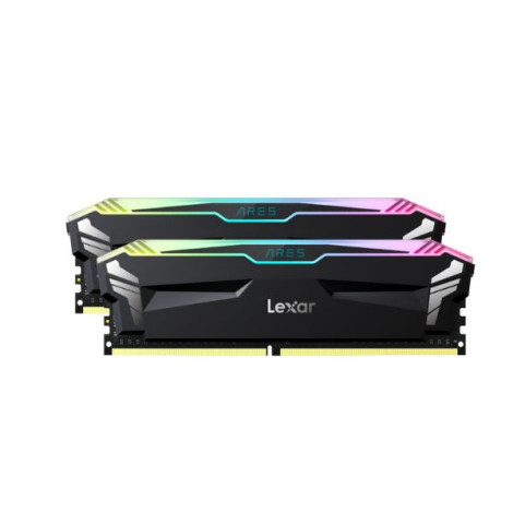 Ram Desktop Lexar Ares RGB 32Gb DDR4 Bus 3600Mhz LD4BU016G-R3600GDLA