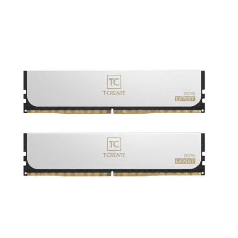 Ram Desktop TeamGroup T-Create Expert White 96GB DDR5 Bus 6400Mhz