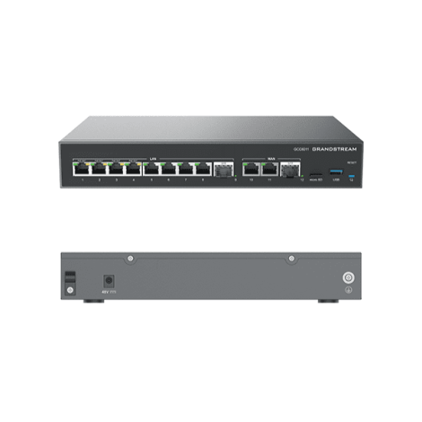 Router Cân Bằng Tải Grandstream  GCC6011 (3 x WAN/ 10 x LAN/ 2.5/1 Gbps/ SFP)