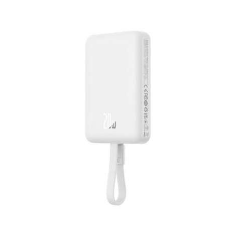 Sạc dự phòng Baseus Magnetic Mini Wireless 10000mAh 20W iP Edition White (P10022109223-00)