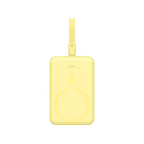 Sạc dự phòng Baseus Magnetic Mini Wireless 10000mAh 20W iP Edition Yellow (P10022109Y23-00)