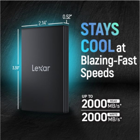 Ổ cứng SSD di động Lexar ARMOR 700 2TB LAR700X002T-RNBNG