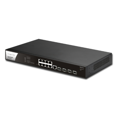 Switch PoE+ VigorSwitch PQ2121x (12 port/ 2.5/10 Gbps/ SFP+)