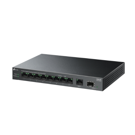 Switch PoE+ TP-Link LS1210GP (10 port/ 10/100/1000 Mbps)