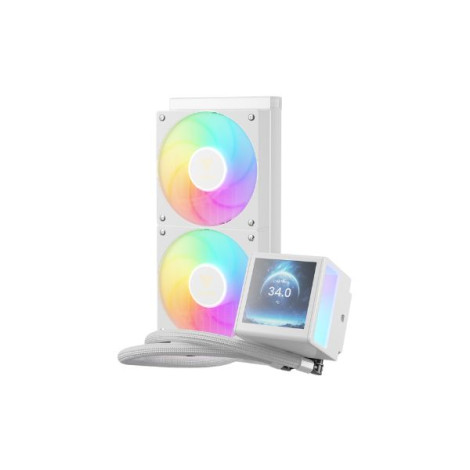 Tản nhiệt nước CPU AIO 2 Fan Gamdias CHIONE P5-240 White WCCNEP5240WHGA